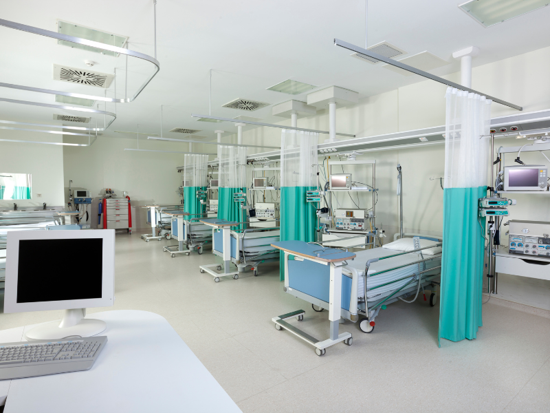 unidade de tratamento de ar hospitalar características